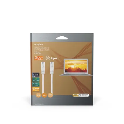 Nedis Netwerkkabel - CAT6 UTP - 10m - Wit