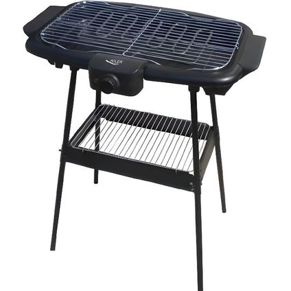 ADLER - Barbecue électrique - Puissance 2000 W, prêt en 3 minutes - Poids : 3,20 kg