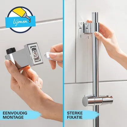 Grohe Douche Set Met Handdouche 2 Straalstanden, 60 Cm Staaf En 1,75 M Slang Vitali 9