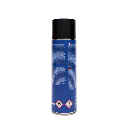 Bullpaint Spuitverf Zijdeglans Zwart - 500 Ml - Voor Hout Metaal En Kunststof 3