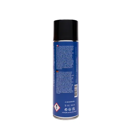 Bullpaint Spuitverf Zijdeglans Zwart - 500 Ml - Voor Hout Metaal En Kunststof 5
