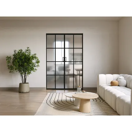 Internal Door Vente-unique Wilden Noir - L 63cm X P 4cm X H 205cm