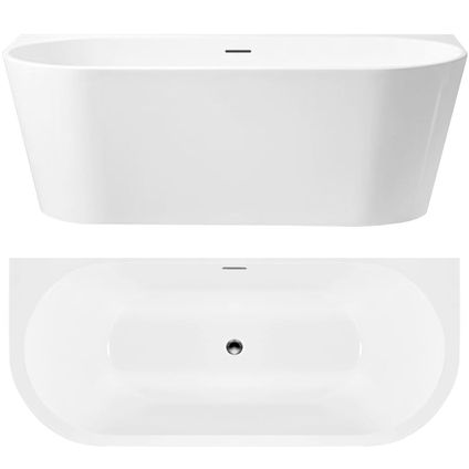 Rea Badkuip Capri 160 Wit 160x75x59,5cm