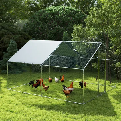 4goodz Kippenren Met Waterdichte En Uv-bestendige Hoes - 10-15 Kippen - 3 X 3,4 X 1,9 M 4