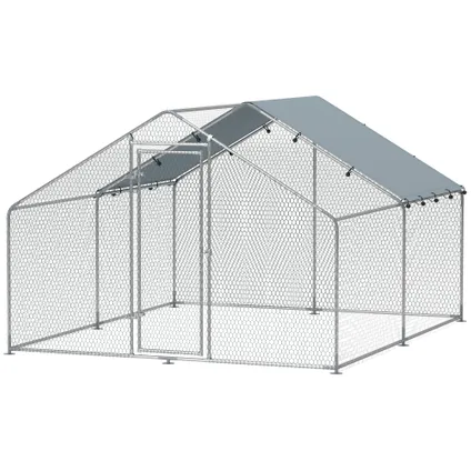 4goodz Kippenren Met Waterdichte En Uv-bestendige Hoes - 10-15 Kippen - 3 X 3,4 X 1,9 M 6