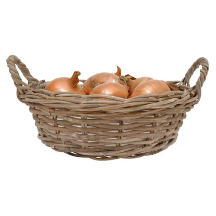 Dk Design Plantenmand - Ivy - Binnenzak - Rotan - B25 X H13 Cm 3