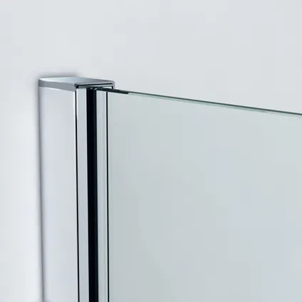 Fugaflow Eccelente Vetro Inloopdouche - 180x200cm - Helder Glas - Chroom 4