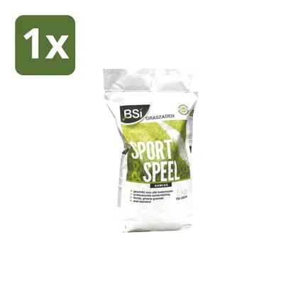 Bsi – Graszaad – Sport & Speel – Sterk & Slijtvast Gazon – 5 Kg 2