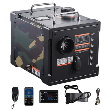 Chauffage Diesel (chauffage Stationnement) Vevor 8kw 12/24v, Bluetooth, Télécommande, Lcd, Réservoir 7l, Camping-car