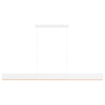 Beliani Led Hanglamp Mara Wit Bruin 3x120x211 Cm