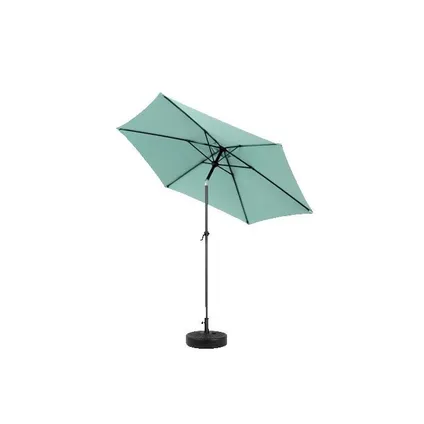 Cipacho - Rechthoekige Parasol Met Zwengel - Lichtgroen - Zonder Voet - 1 Stuk - 2,74 M (9')