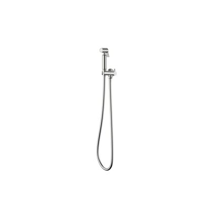 Dutchline - Bidet Knijp Handdoucheset – Geborsteld Staal
