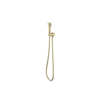 Dutchline - Bidet Knijp Handdoucheset – Geborsteld Messing Goud