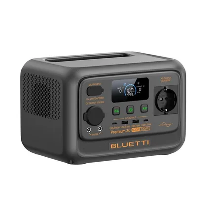 Bluetti Kit Premium 30 V2 Avec Panneau Solaire 220 W 320wh, Générateur Solaire 1x60 3
