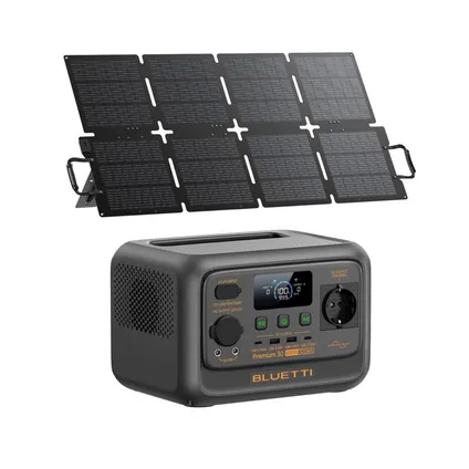 Bluetti Kit Premium 30 V2 Powersation Avec Panneau Solaire 130w 320wh, Générateur S