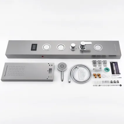 Auralum Max - Douchekolom - Volledige Hydromassage Met Handig Lcd-scherm 6