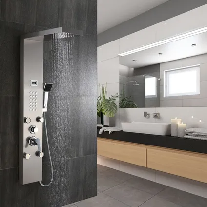 Auralum Max - Douchepaneel - Ontspannende Hydromassage Met Handig Lcd-scherm 3