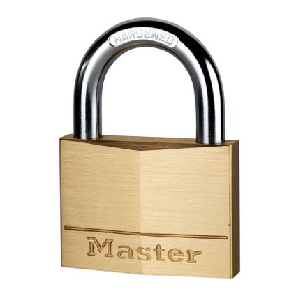 Master Lock hangslot massief messing 60mm