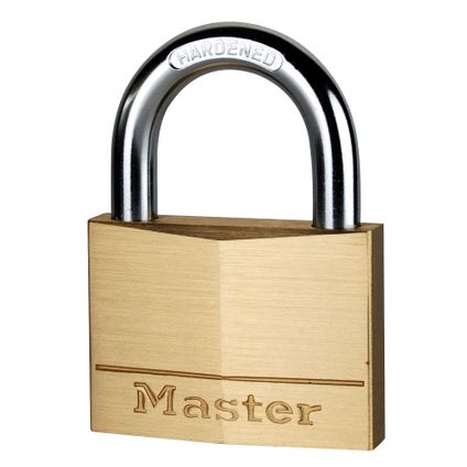 Master Lock hangslot massief messing 70mm
