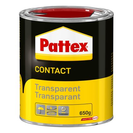 Pattex contactlijm transparant 650gr