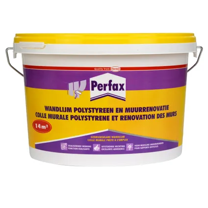 Perfax lijm voor muurrenovatie en polystyreen 7kg