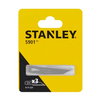 Couteaux de bricolage réserve Stanley 3 pcs