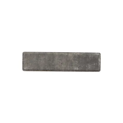 Decor betonsteen waalformaat facet grijs zwart 20x5x7cm 2