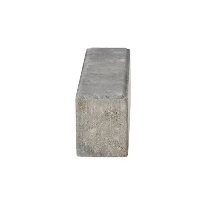 Decor betonsteen waalformaat facet grijs zwart 20x5x7cm 6