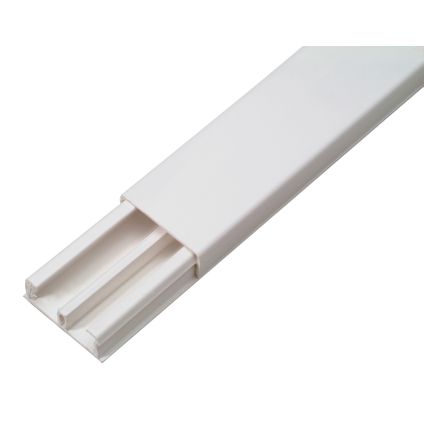 Legrand DLP lijst 32x12,5 2 compartimenten wit 2,1m
