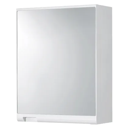 onregelmatig Voetzool wastafel Differnz medicijnkast met spiegel 45x35x15cm wit