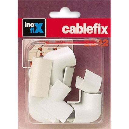 Cablefix verbindingsset kabelgoot 10mm wit 10st.