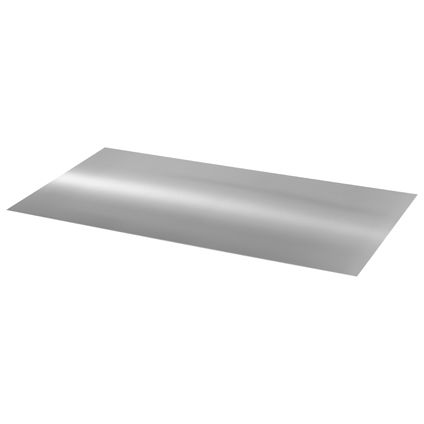 Aluminium plaat naturel 1,0 mm 100x50 cm