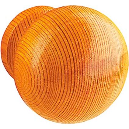 Metafranc meubelknop hout den vernist 30mm