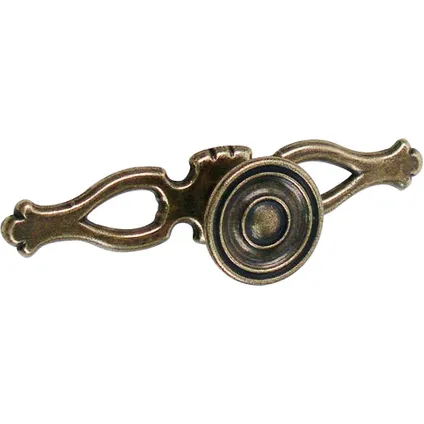 Linea Bertomani deurknop 966.11 + roos zamac brons