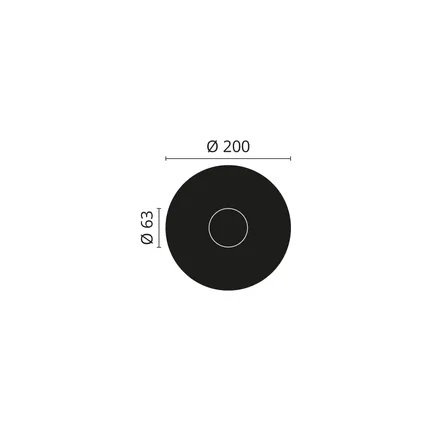 DECOFLAIR Rozet M70 1p*3 5