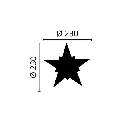Rosace Decoflair M81  Ø230 3
