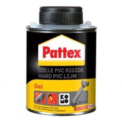 Colle PVC rigide Pattex Gel 250ml