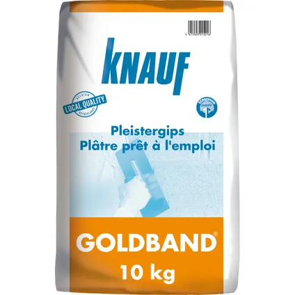 Knauf hand spuitgips Goldband 10kg
