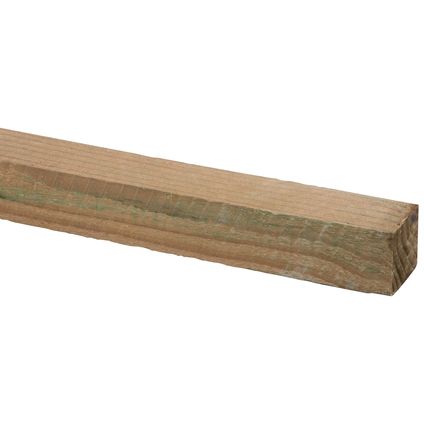 Balk - geimpregneerd hout - 4,5x4,5cm - lengte 240cm