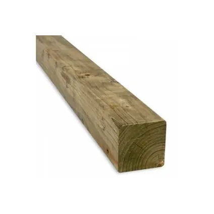 JéWé ruw hout - geimpregneerd - 9x9cm - lengte 240cm