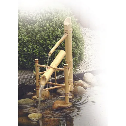 Ubbink waterfontein 'Acqua Arte Bamboo' zonder bassin 3