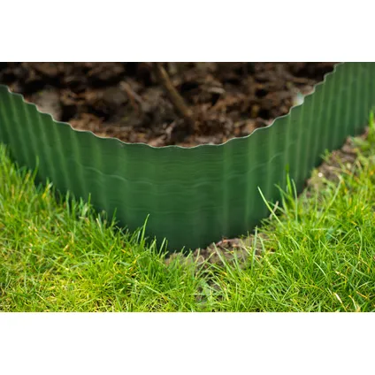 Bordures de pelouse Ubbink en PVC vert 25cmx9m 4