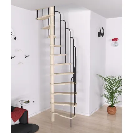 Escalier en colimaçon - Sogem - Saturne - 120×60 cm - escalier peu encombrant - escalier léger 6
