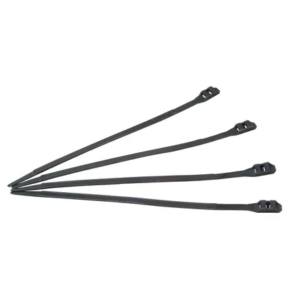 Kopp kabelbinder extra sterk 9,0x300mm zwart 15st.