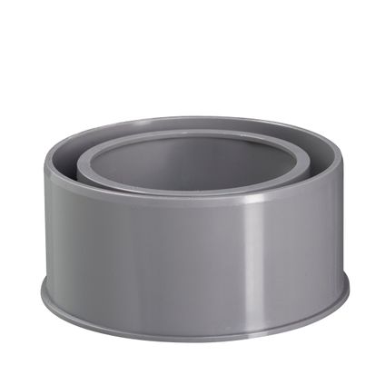 Tampon de réduction double à coller Martens PVC diam 90-40-40 mm