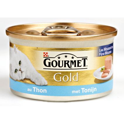 Gourmet Gold blik mousse tonijn 85gr