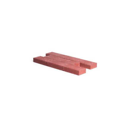 Coeck betonkeien rood 22x11x5cm velling 3,5/5,5