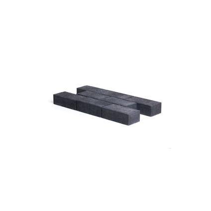 Coeck betonkeien zwart 22x11x7cm velling 3,5/5,5 benor