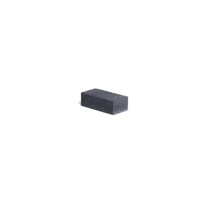 Pave en beton Coeck 22x11x7cm noir chanfrein 3,5/5,5 *benor* 5