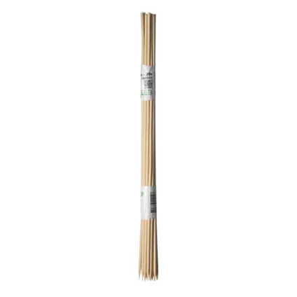 Tuteur bambou refendu naturel - H50 cm x Ø4-4,5 mm - 10 x